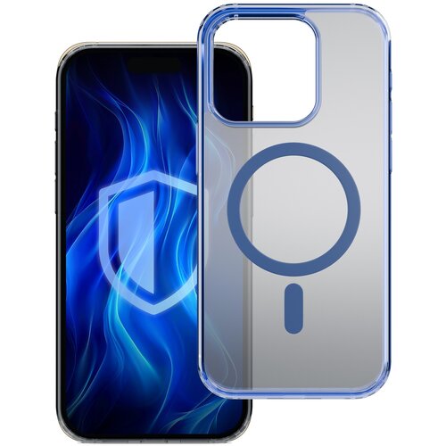 Etui 3MK Frosty MagCase do Apple iPhone 14 Pro Max Niebieski
