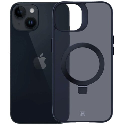 Etui 3MK Smoke Case Mag & Stand do Apple iPhone 13/14 Czarny