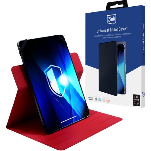Etui na tablet 3MK Universal Tablet Case 9-11 cali Czerwony