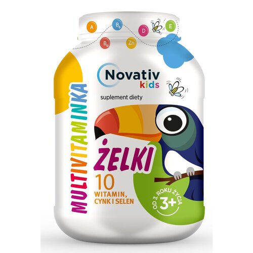 Kompleks witamin NOVATIV Kids Żelki (150 g)