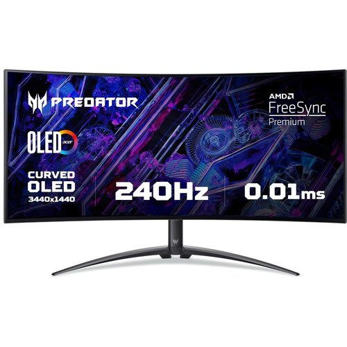 Monitor ACER Predator X39BMIIPHUZX 39" OLED 3440x1440px 240Hz 0.01 ms [PRT] Curved