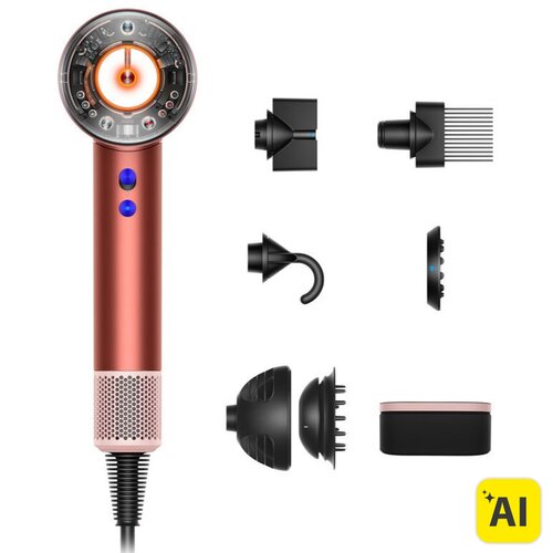 Suszarka DYSON Supersonic Nural Truskawkowy Brąz 1600W