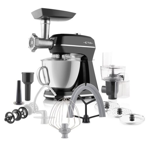 Robot kuchenny planetarny ETA Gratus Storio II 204390030 1200W z maszynką do mięsa Czarny