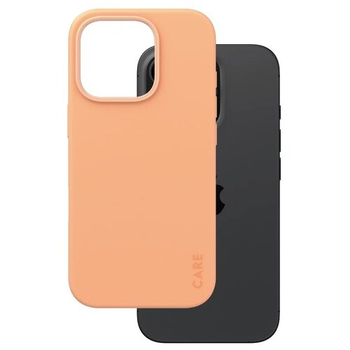 Etui PANZERGLASS Care Fashion MagSafe do Apple iPhone 16 Pro Brzoskwiniowy