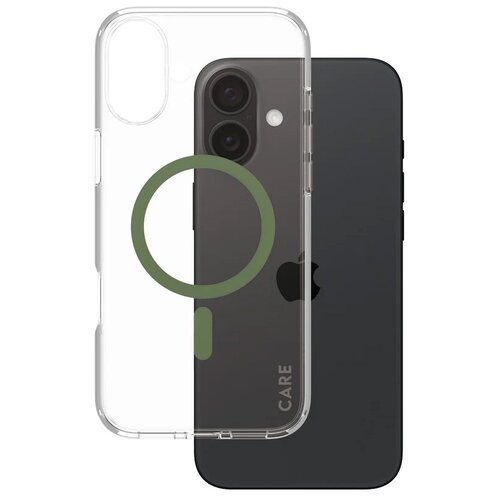 Etui PANZERGLASS Care Flagship MagSafe do Apple iPhone 16 Plus Zielony