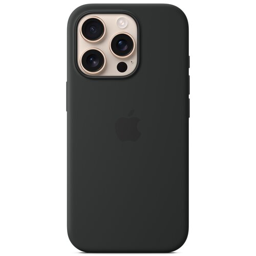 Etui APPLE Silicone Case MagSafe do iPhone 16 Pro Czarny