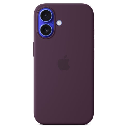 Etui APPLE Silicone Case MagSafe do iPhone 16 Dojrzała śliwka