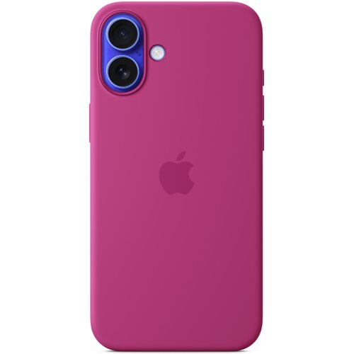 Etui APPLE Silicone Case MagSafe do iPhone 16 Plus Żywy róż