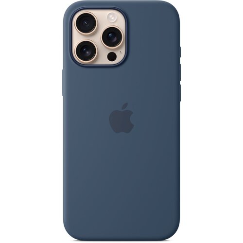 Etui APPLE Silicone Case MagSafe do iPhone 16 Pro Max Denim