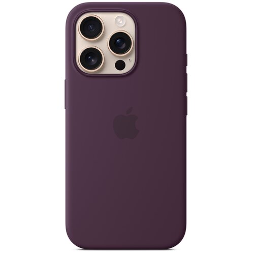 Etui APPLE Silicone Case MagSafe do iPhone 16 Pro Dojrzała śliwka