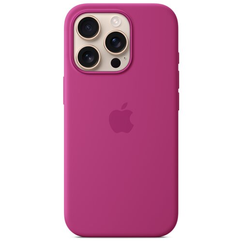 Etui APPLE Silicone Case MagSafe do iPhone 16 Pro Żywy róż
