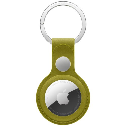 Etui APPLE FineWoven Key Ring do AirTag Chartreuse