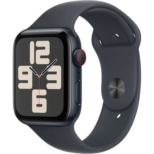 Apple Watch SE 2gen GPS Cellular 44mm koperta z aluminium po noc pasek sportowy rozmiar M L po noc 2024 niskie ceny i opinie w Media Expert