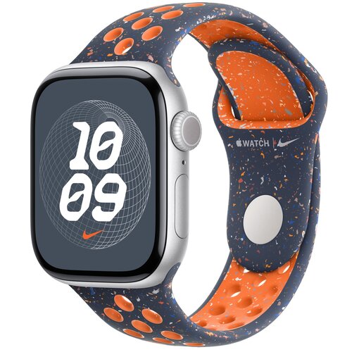 Pasek do Apple Watch Nike (38/40/41mm) M/L Błękitny płomień