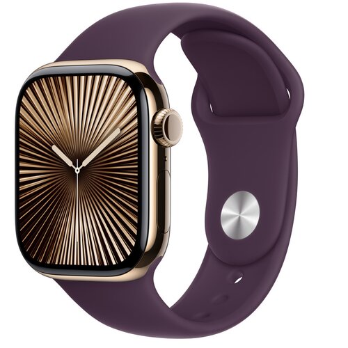 Pasek do Apple Watch (38/40/41/42mm) S/M Dojrzała śliwka
