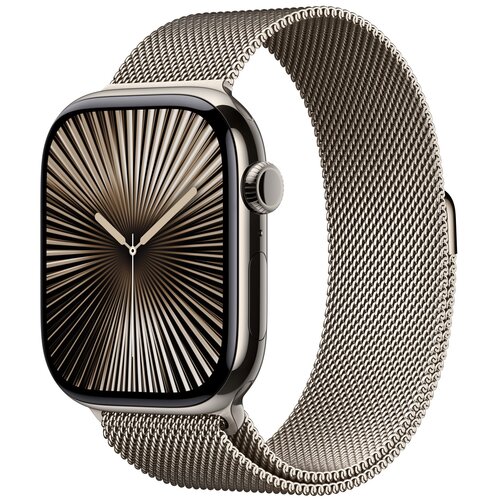 Bransoleta mediolańska do Apple Watch (44/45/46/49mm) M/L Naturalny
