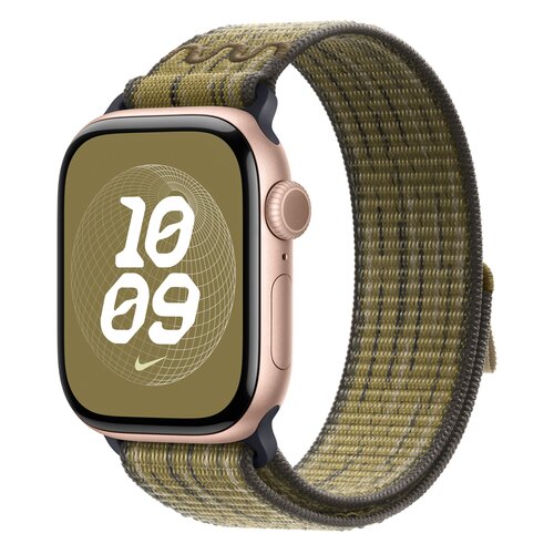 Pasek do Apple Watch Nike (44/45/46/49mm) Zielono-szary