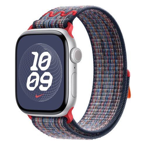 Pasek do Apple Watch Nike (44/45/46/49mm) Niebiesko-czerwony