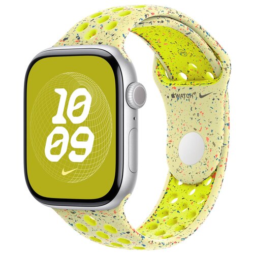 Pasek do Apple Watch Nike (44/45/46/49mm) M/L Promienny zielono-żółty