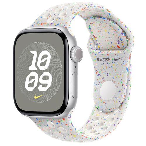 Pasek do Apple Watch Nike (38/40/41/42mm) M/L Czysta platyna