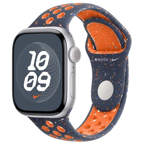 Pasek do Apple Watch Nike (38/40/41/42mm) S/M Błękitny płomień