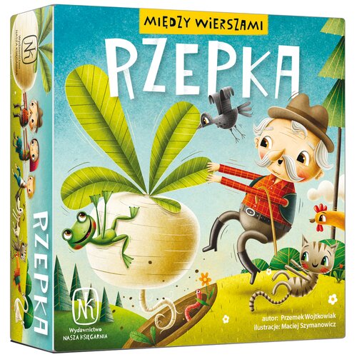 Gra karciana NASZA KSIĘGARNIA Między wierszami Rzepka