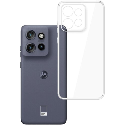 Etui 3MK Clear Case do Motorola Edge 50 Neo Przezroczysty