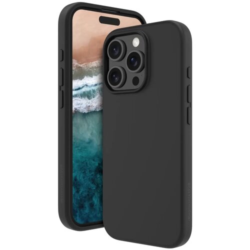 Etui DBRAMANTE1928 Monaco 2 MagSafe do Apple iPhone 16 Pro Czarny