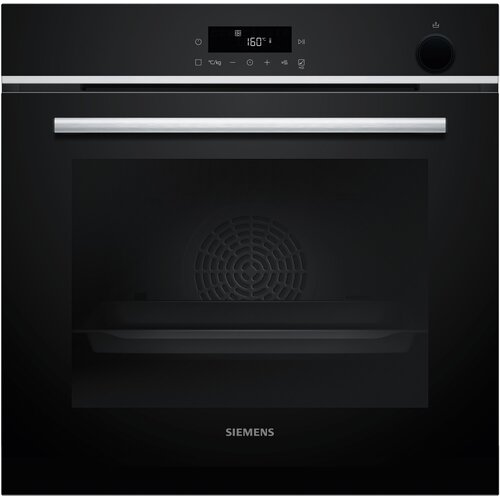 Piekarnik SIEMENS HR532GBS3 Elektryczny parowy Czarno-srebrny A+