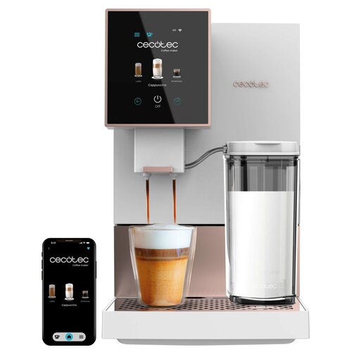 Ekspres CECOTEC Cremmaet Compactccino Connected White Rose