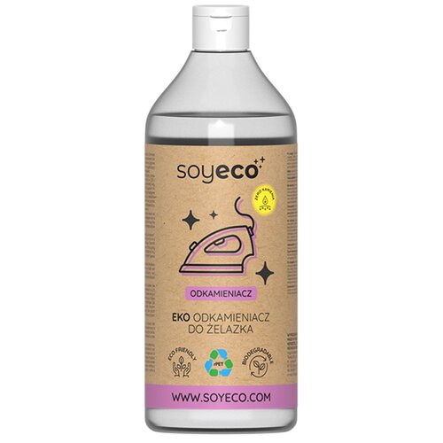 Ekologiczny odkamieniacz SOYECO Do żelazek 500 ml