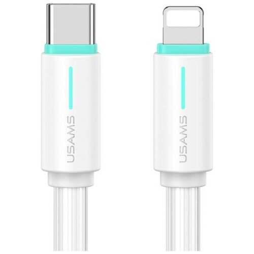 Kabel USB-C - Lightning USAMS SJ735USB02 30W 1 m Biały