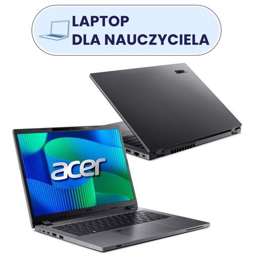 Laptop ACER TravelMate P2 TMP214-55-G2-TCO 14" IPS Core 5 120U 16GB RAM 1TB SSD Windows 11 Professional