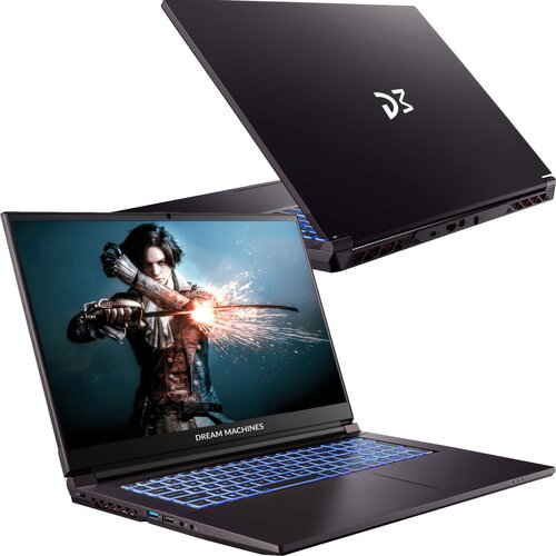 Laptop DREAMMACHINES RG2050-17PL21 17.3" 144Hz i5-13420H 16GB RAM 1TB SSD GeForce RTX2050
