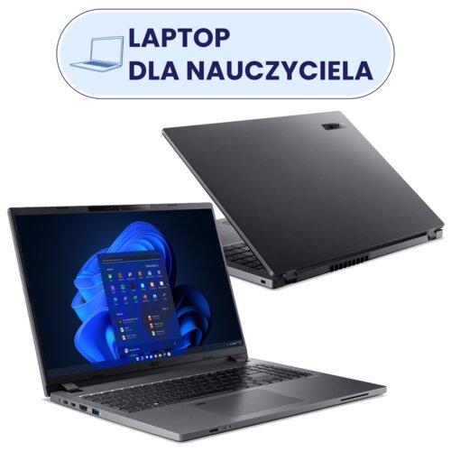 Laptop ACER TravelMate P2 16 TMP216-51-G2-TCO 16" Core 5 120U 16GB RAM 512 GB SSD LTE Windows 11 Professional