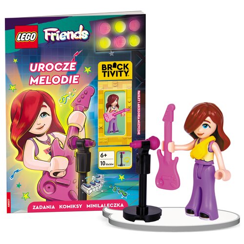 Książka LEGO Friends Urocze melodie LNC-6162 (okładka miękka)