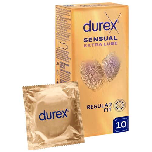 Prezerwatywa DUREX Sensual Extra Lubricated (10 szt.)