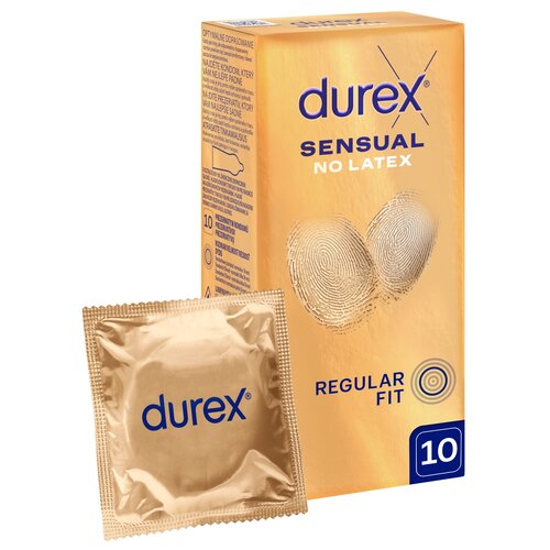 Prezerwatywa DUREX Sensual No Latex (10 szt.)