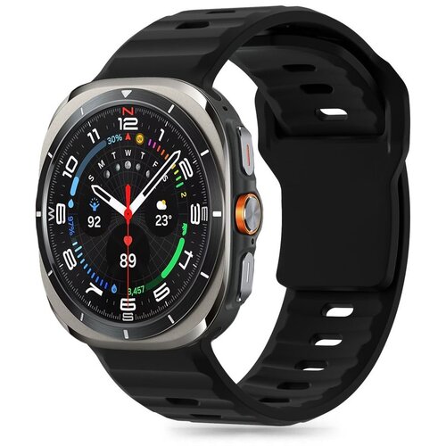 Pasek TECH-PROTECT Silicone Line do Samsung Galaxy Watch Ultra (47mm) Czarny