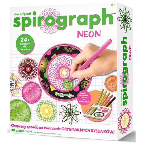 Zestaw kreatywny SPIROGRAPH Neon 033-23344