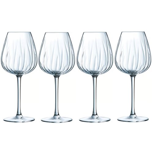 Zestaw kieliszków CRISTAL D'ARQUES Swirly 470 ml (4 sztuki)