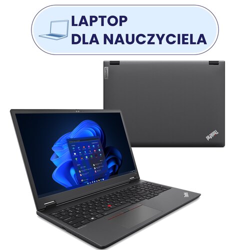 Laptop LENOVO ThinkPad P16v Gen 1 16" IPS R7PRO-7840HS 16GB RAM 512GB SSD Windows 11 Professional