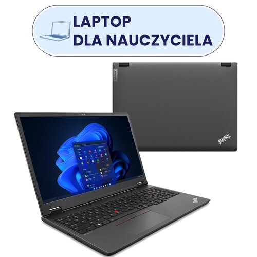 Laptop LENOVO ThinkPad P16v Gen 1 16" IPS R7PRO-7840HS 32GB RAM 1TB SSD Windows 11 Professional