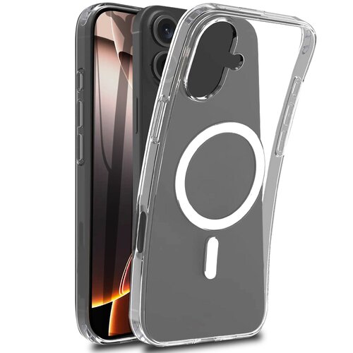 Etui ROCK Crystal MagSafe do Apple iPhone 16 Przezroczysty