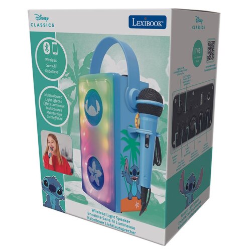 Głośnik mobilny LEXIBOOK Disney Stitch BTP185DZ Niebieski