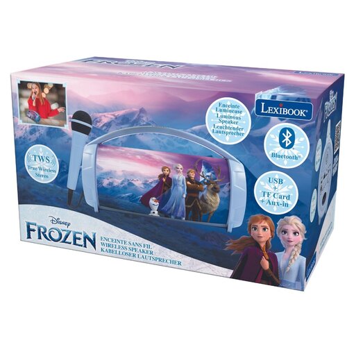 Głośnik mobilny LEXIBOOK Disney Kraina Lodu BTP585FZZ Niebieski