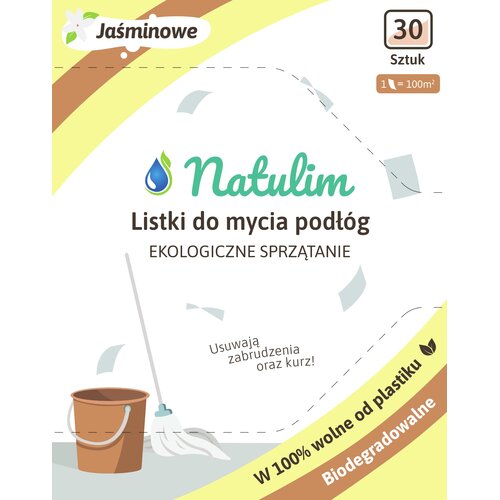 Eko listki do podłóg NATULIM Jaśmin 30 szt.