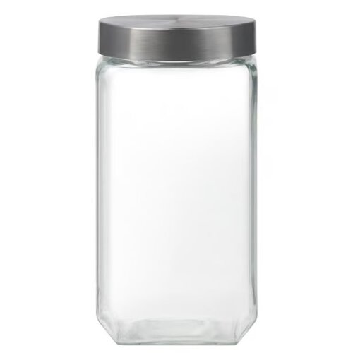 Słoik DOMOTTI Milos 2.2 L Srebrny