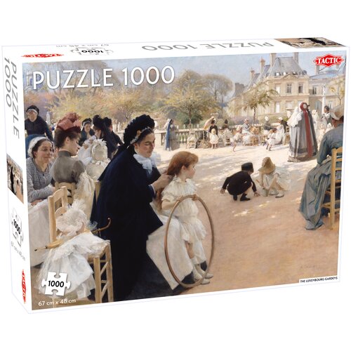 Puzzle TACTIC Lovers The Luxembourg Gardens 55248 (1000 elementów)