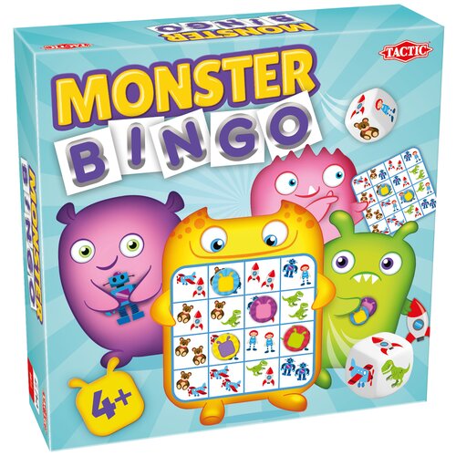 Gra planszowa TACTIC Monster Bingo 56309